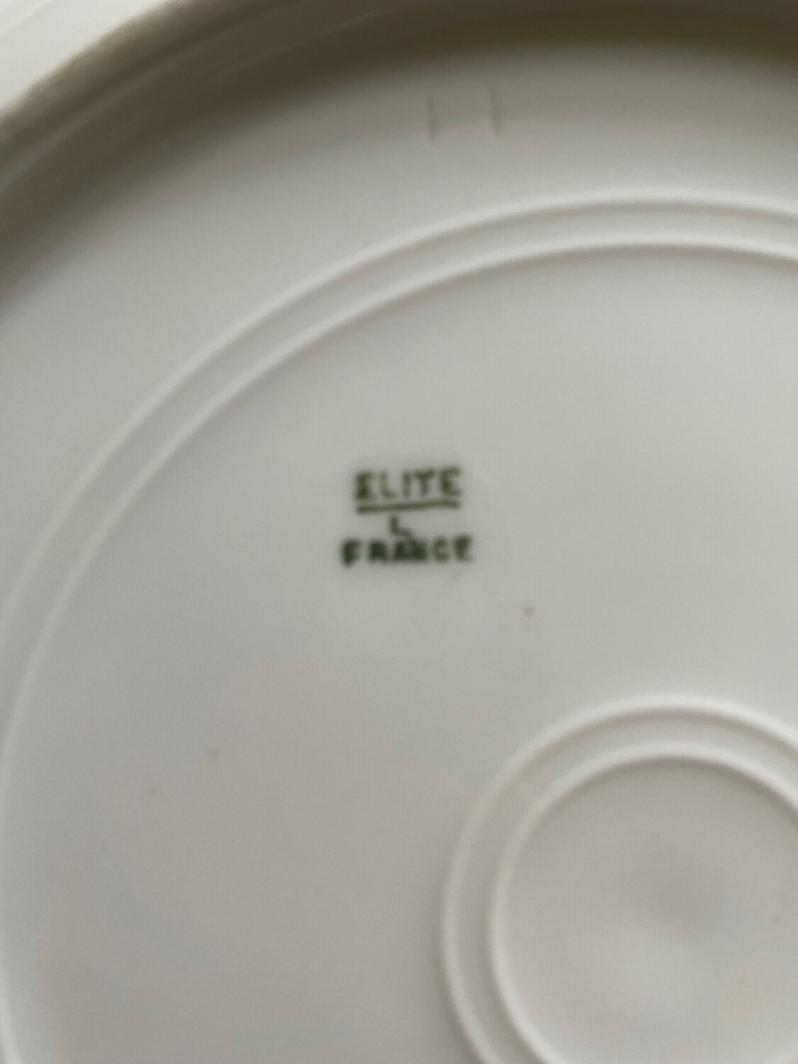 Old plate Cherub cherubs Elite cherubs