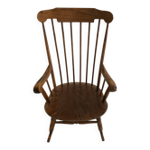 Vintage wooden rocking chair – 1960s/70s