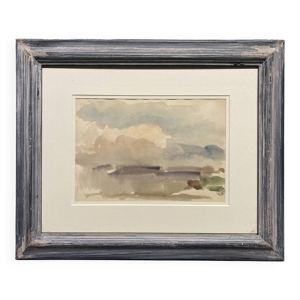 Paysage encadre de gustave