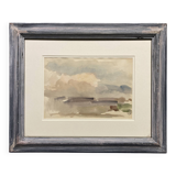 Landscape framed by Gustave Guétant (1873-1953)