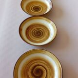 4 Longchamp calotte plates