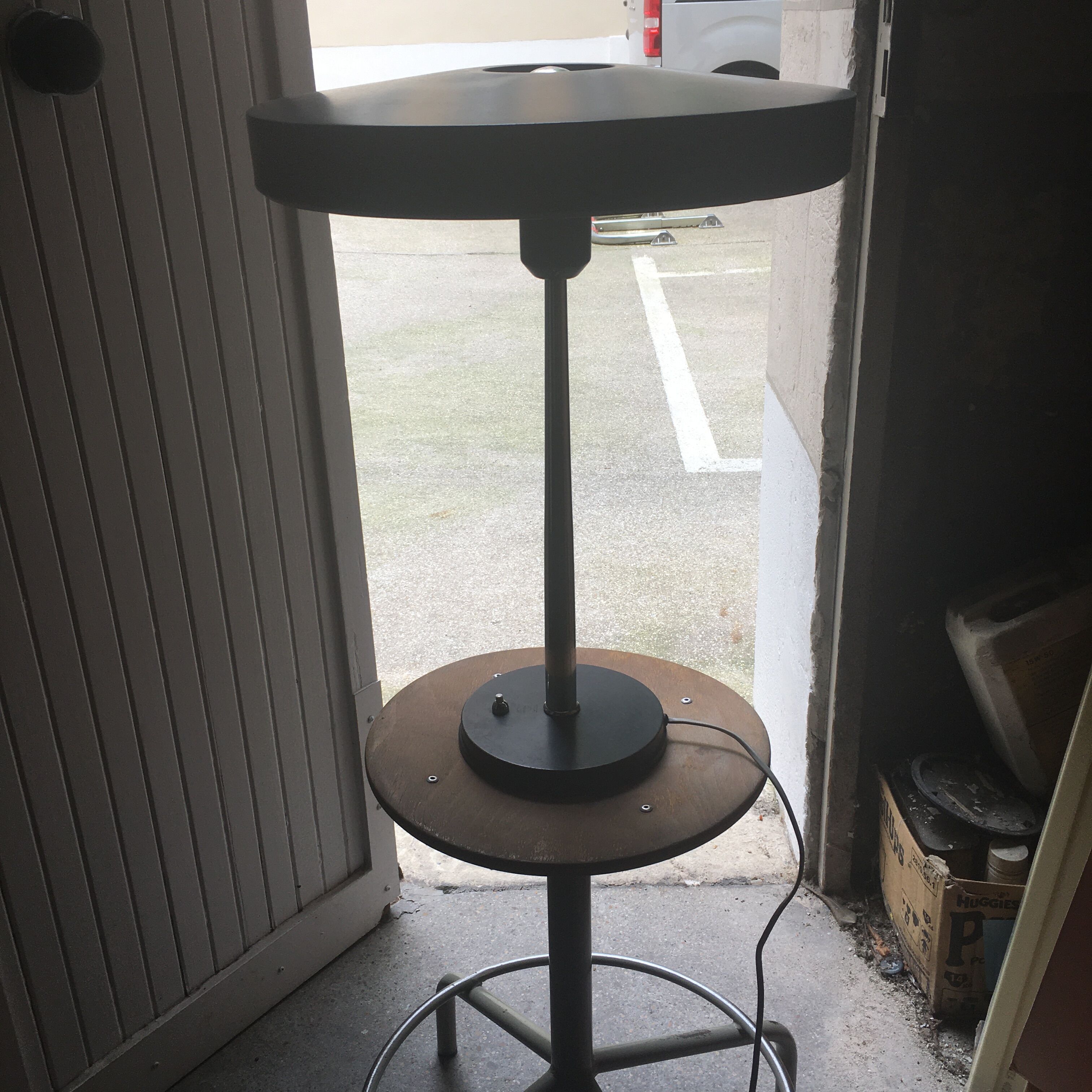 Model timor lamp by Louis Kalff for Philips