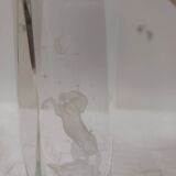 Table lamp, to stand, in resin.