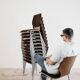 Carlo Ratti Office Set 12 Modernist Design Chairs 1970s