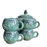 Ceramic Punch Set From The 1950s West Germany