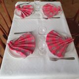 4 serviettes authentique bistrot