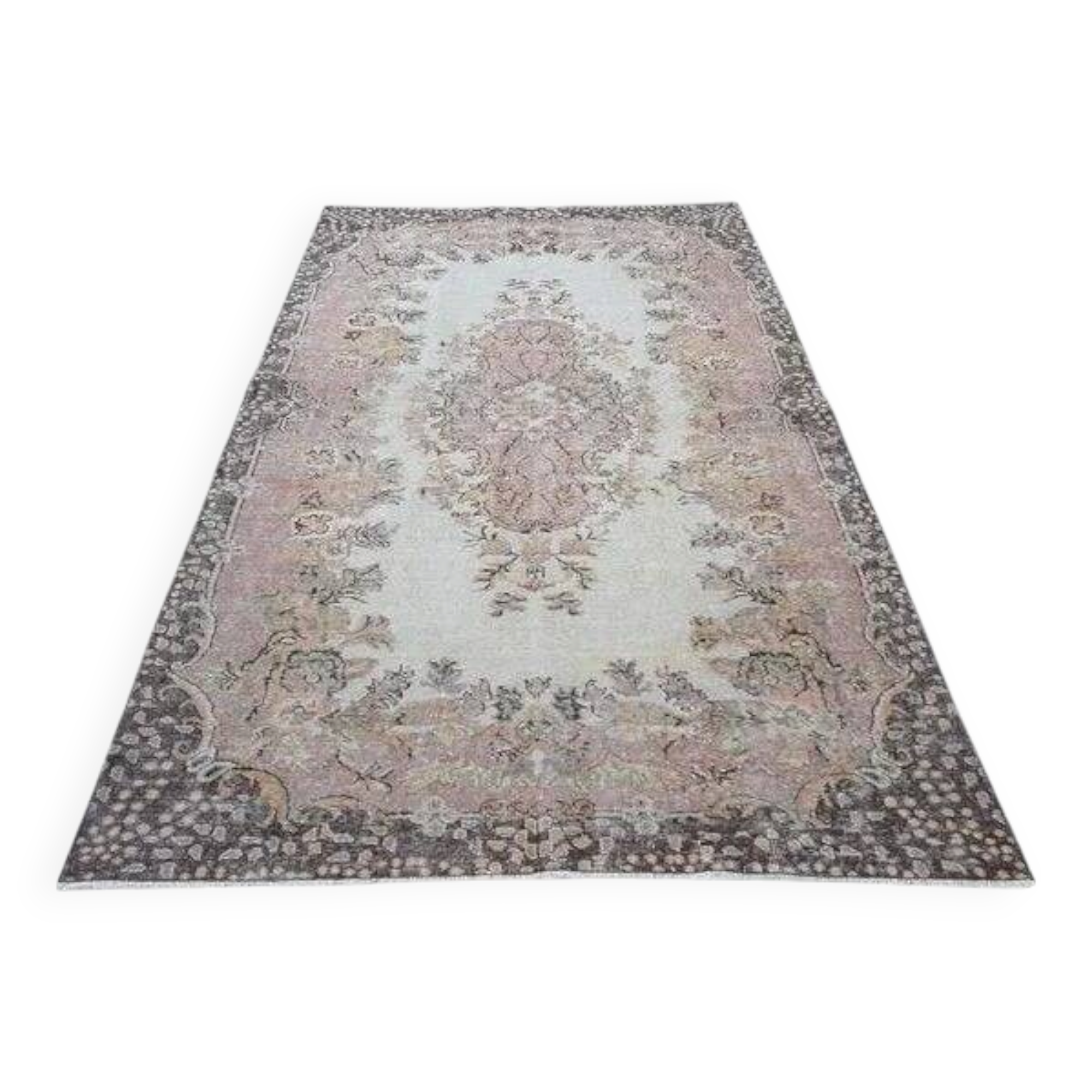 Vintage Turkish Oushak rug 165x270 cm