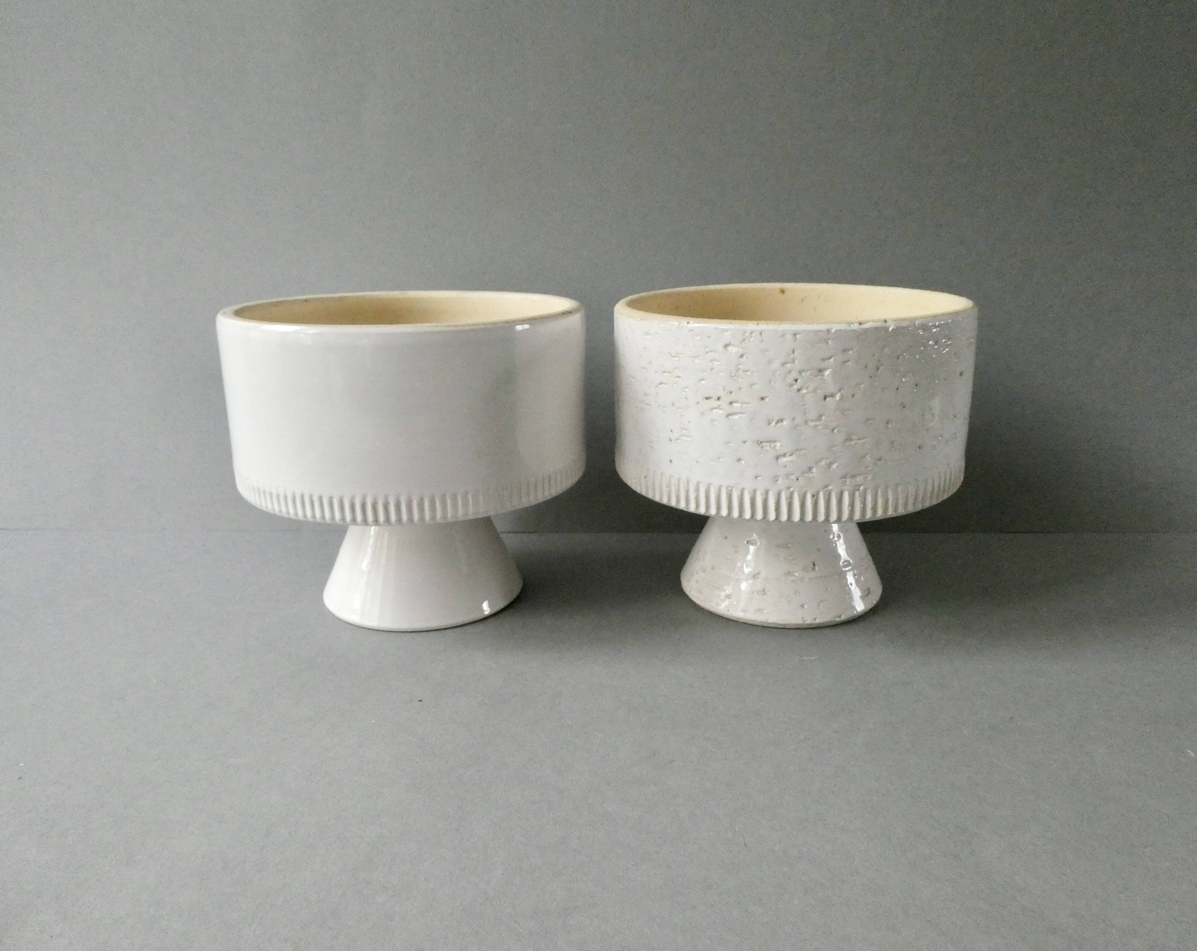 Pair of ceramic bowls, 1960s