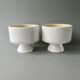 Pair of ceramic bowls, 1960s