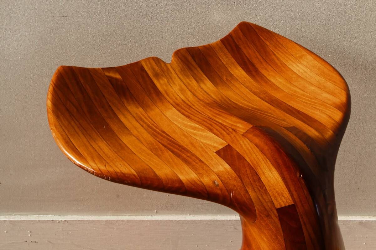 Tabouret queue de baleine, design Polyte Solet, La Sterne