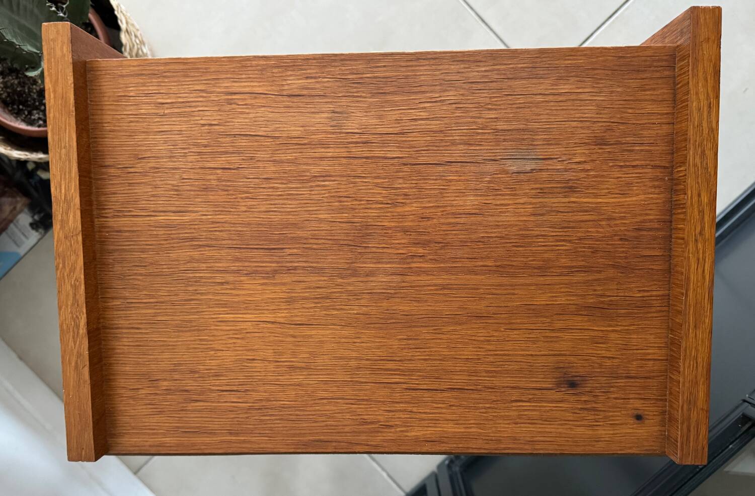 Vintage bedside table