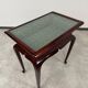 Art Deco display table in mahogany