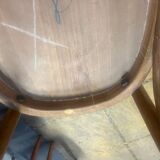 Paire d’anciennes chaises bistrot