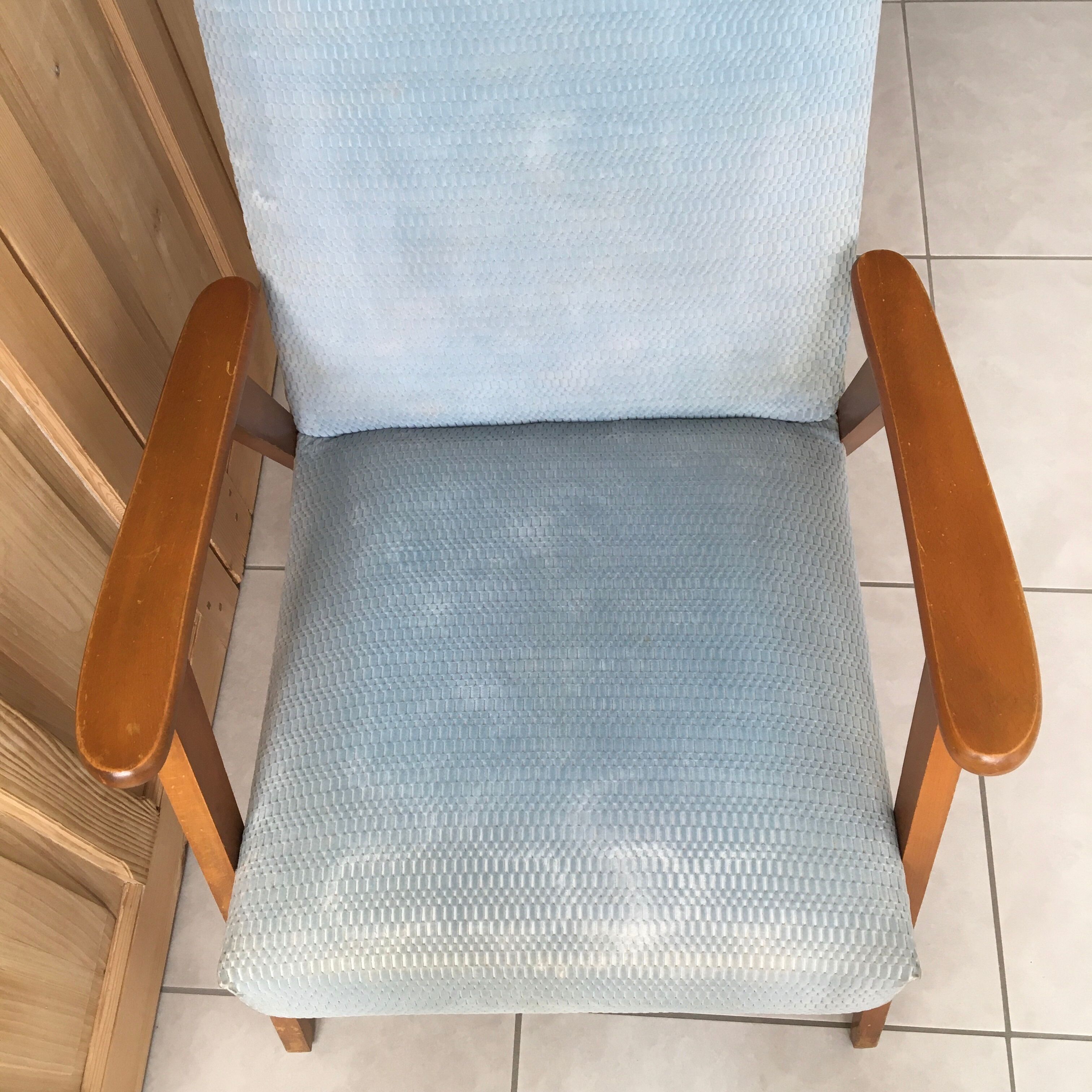 Boomerang style armchair 60s