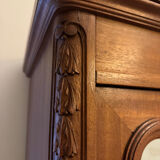 Raw wood wardrobe woodwork