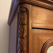 Raw wood wardrobe woodwork