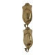 Pair of Mid Century Swedish Brass Sconces