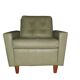 Mid century leather lounge chair after Florence Knoll, 1950s-60s