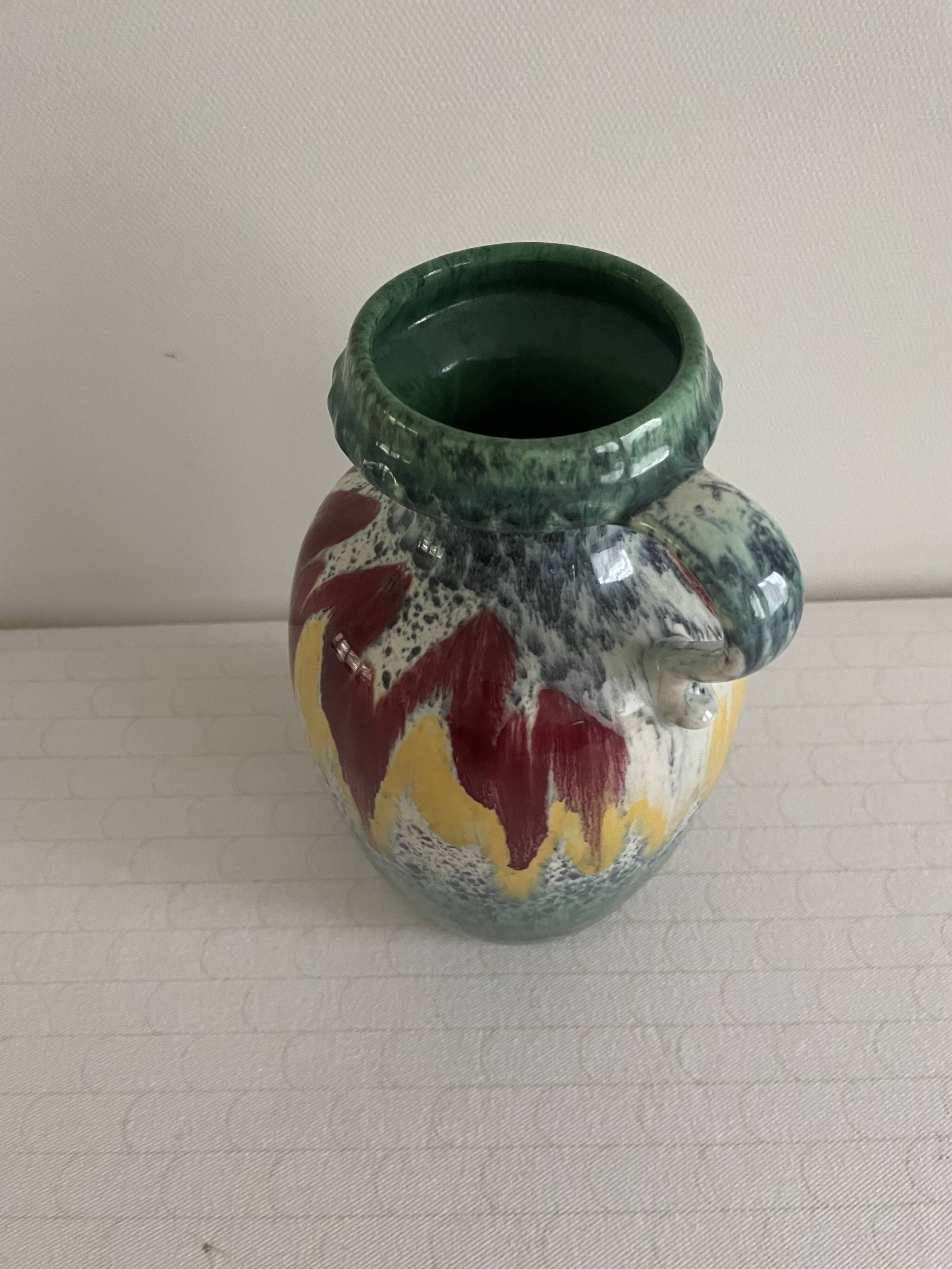 1950s ceramic vase
