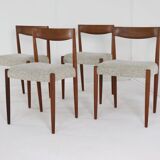Set of 4 JCA Jensen chairs ‘Hornum’ design danois