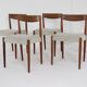 Set of 4 JCA Jensen chairs ‘Hornum’ design danois