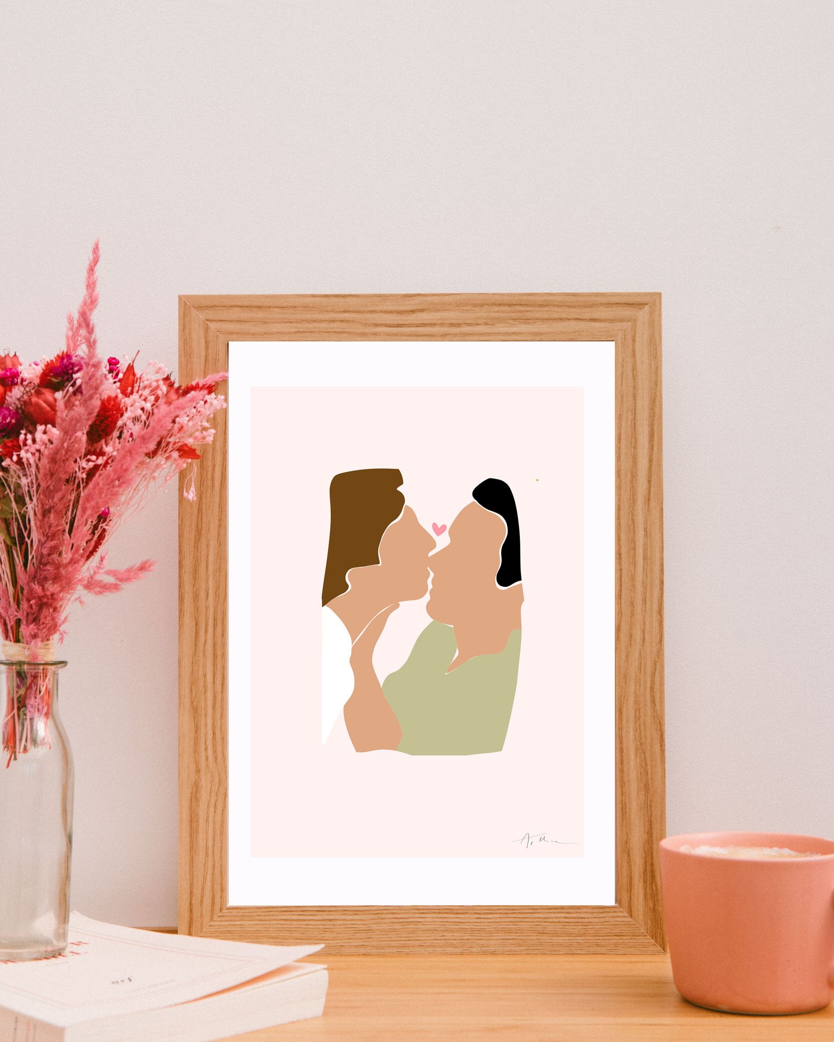 Illustration Amour - Le désir
