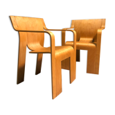 Strip armchairs by Gijs Bakker for  Castelijn