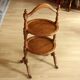 Side table - etagere - handmade of oak wood