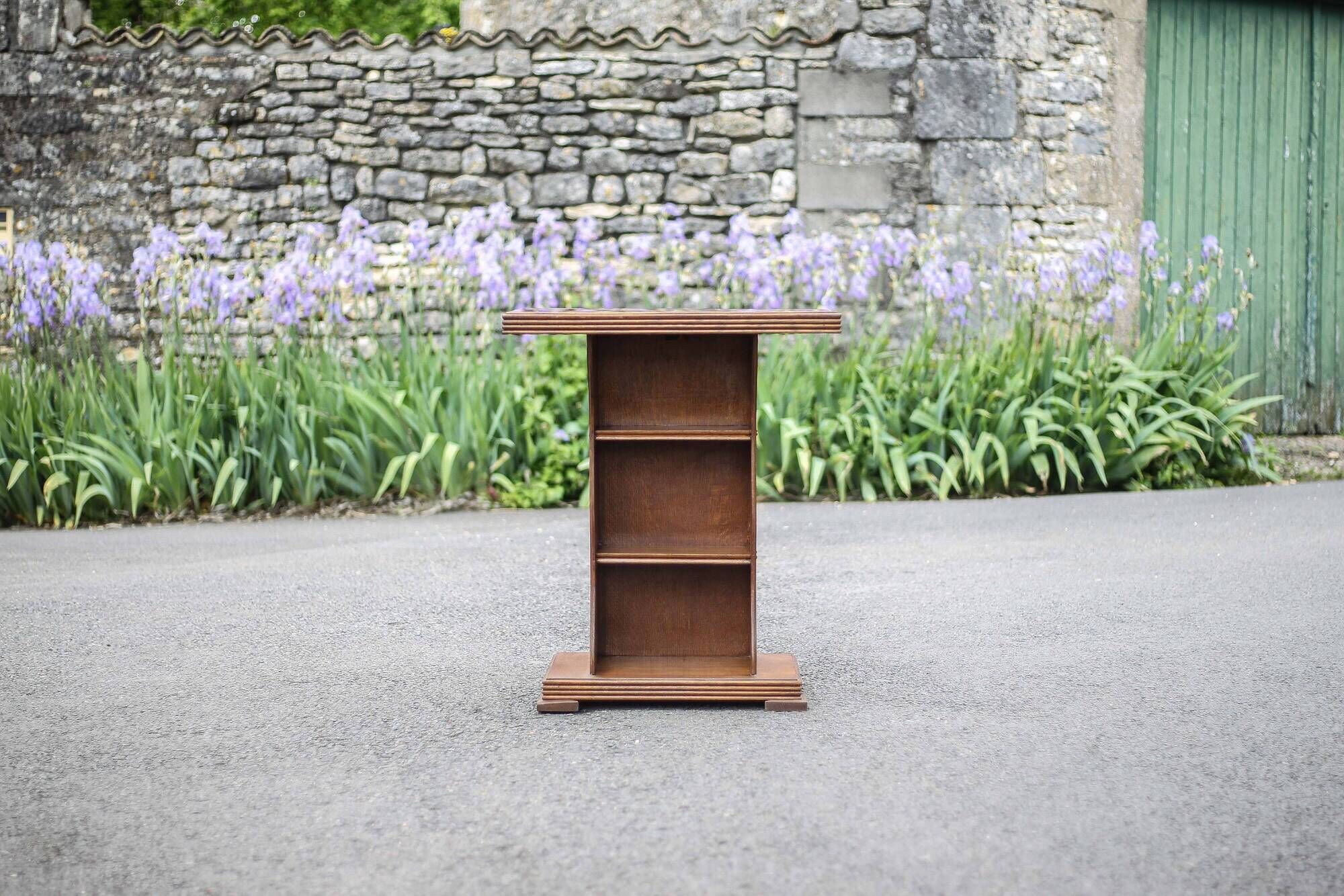 Vintage wooden furniture, wooden console, altar, end table, desk