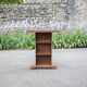 Vintage wooden furniture, wooden console, altar, end table, desk