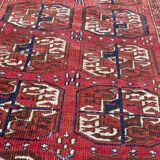 Tapis ancien boukhara afghan 92x138 cm