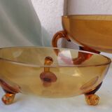 Glass dessert service