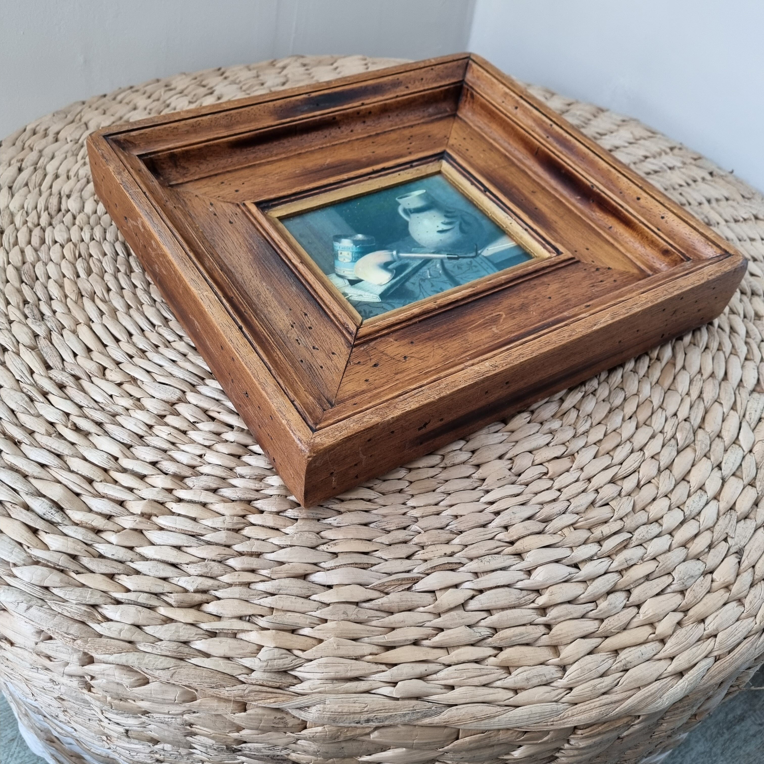 Painting still life solid wood frame