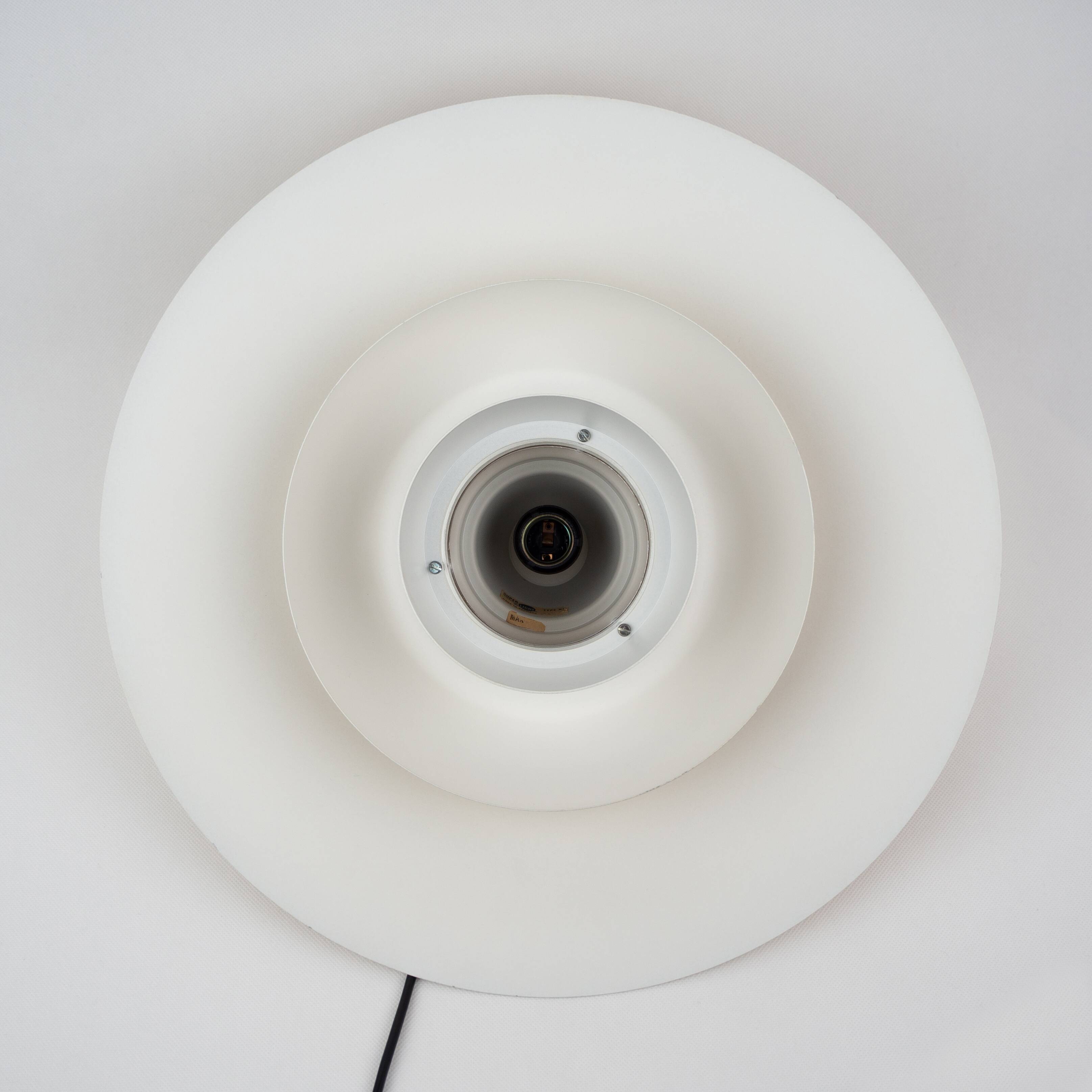Danish vintage pendant light by David Mogensen, Superlight, 1970s