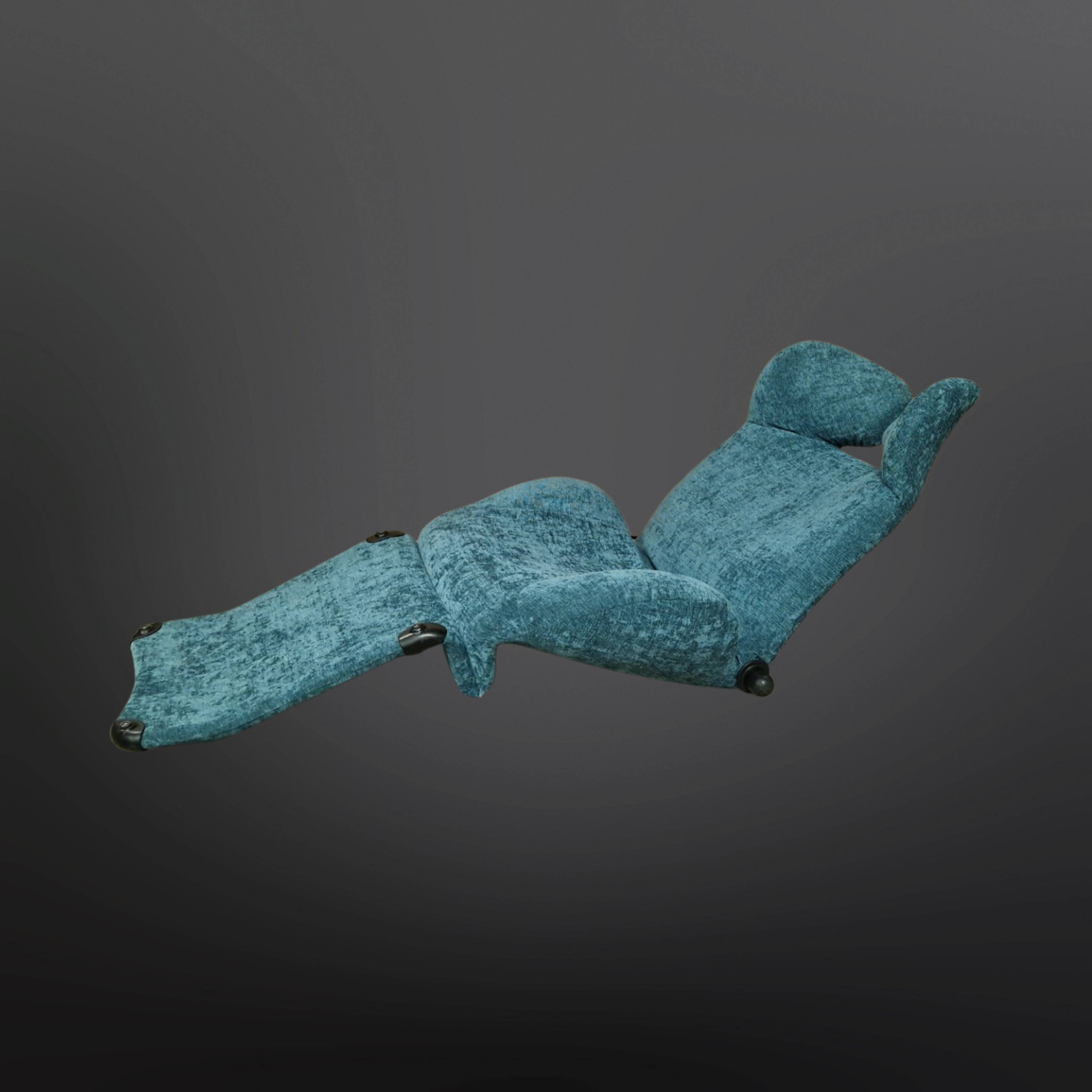 Fauteuil lounge Wink de Toshiyuki Kita pour Cassina Italie 1980