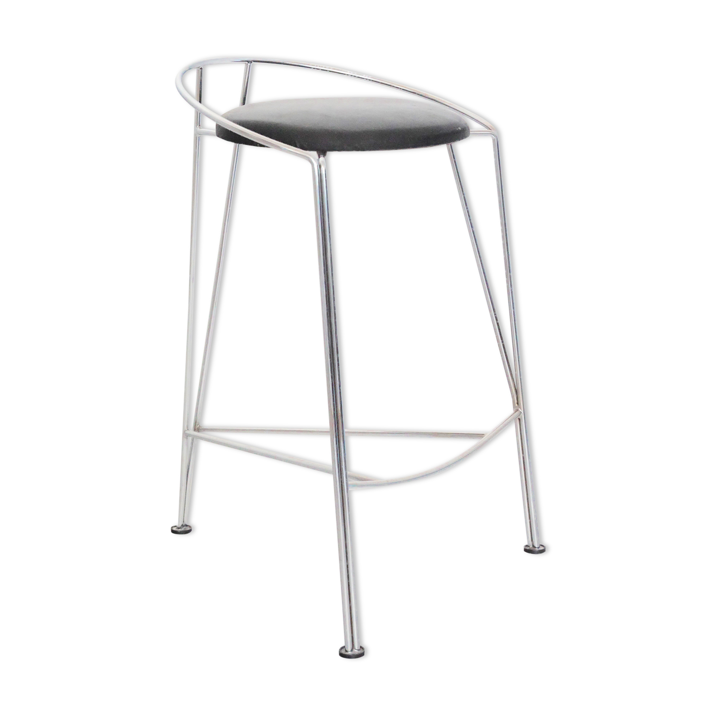 Bar stool "Silver Moon" by Pascal Mourgue
