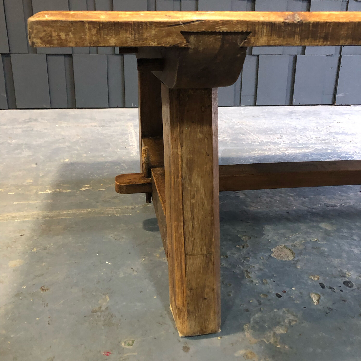 19th century wooden coffee table