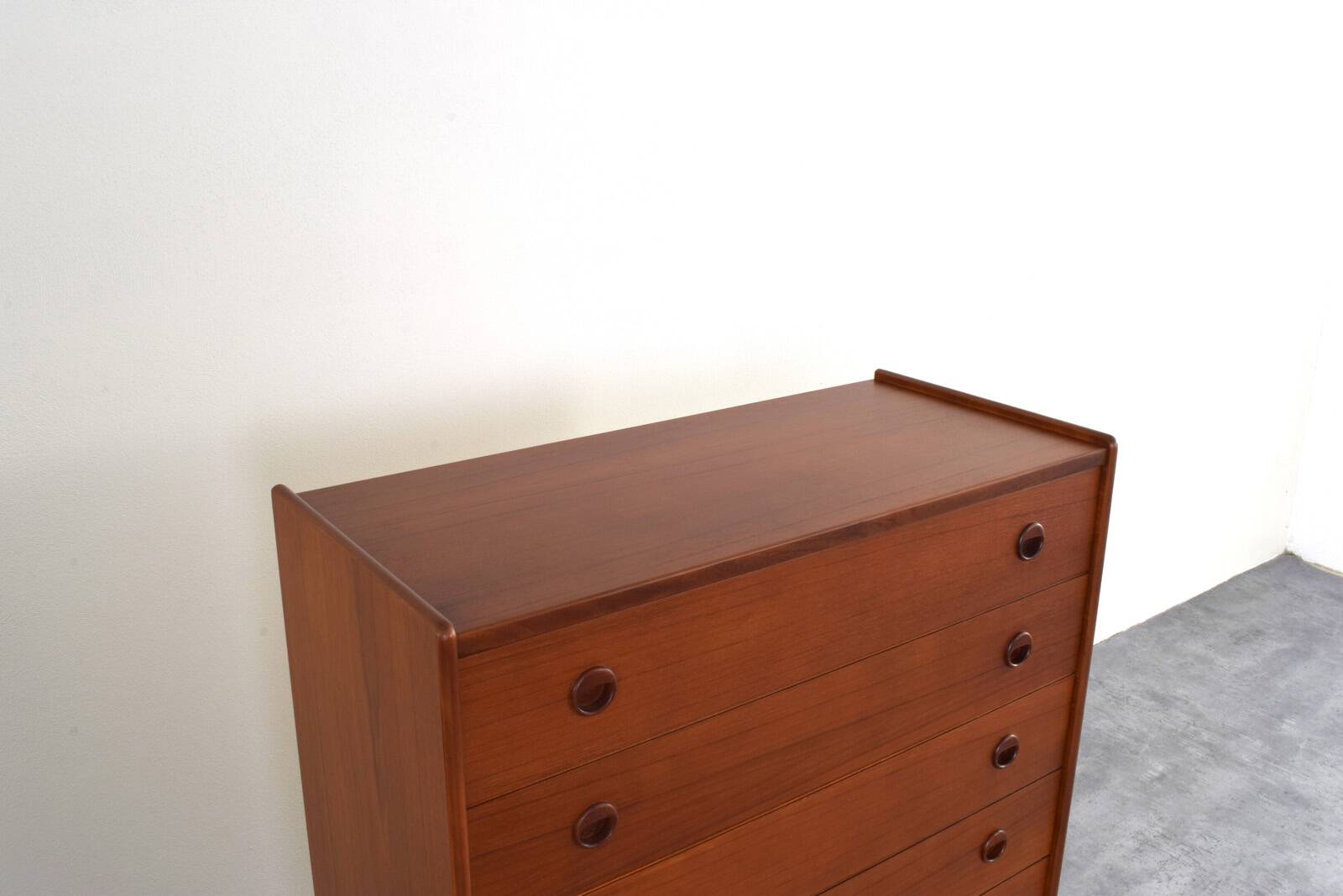 Mid-Century Danish Teak Chest of Drawers, 1960s.