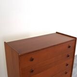 Mid-Century Danish Teak Chest of Drawers, 1960s.
