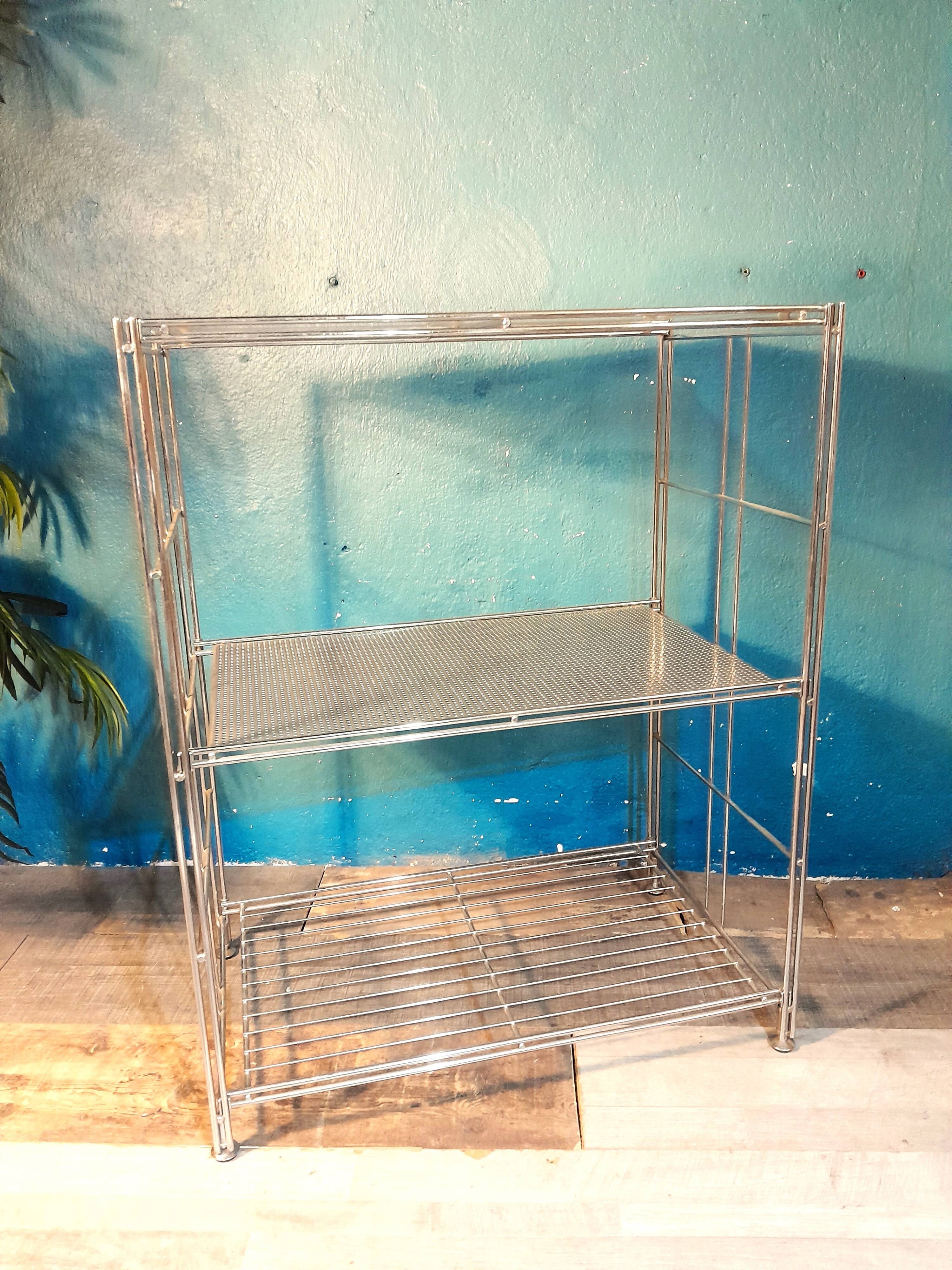 Ikea shelf on legs 1980s