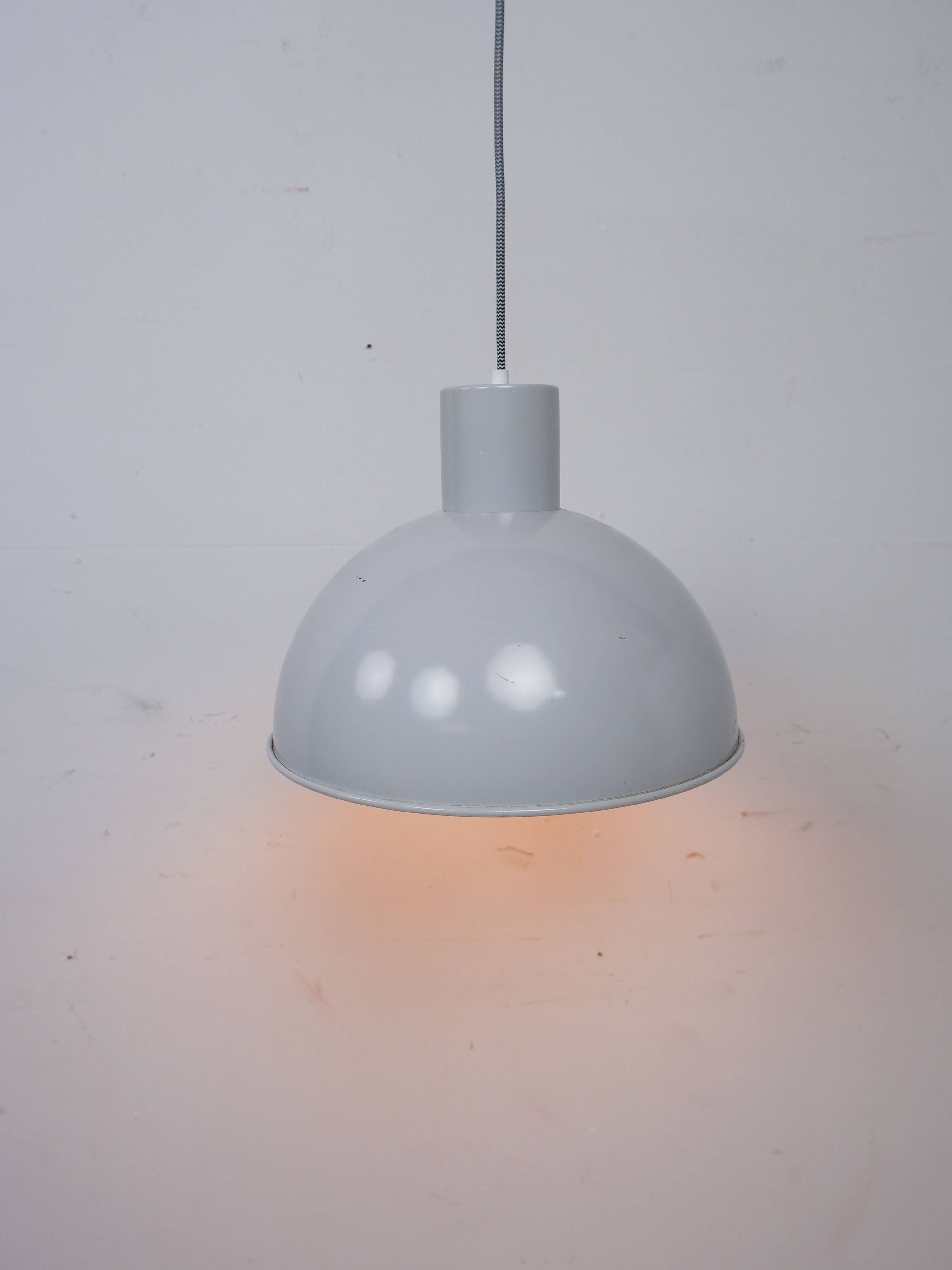 Jo Hammerborg “Bunker” hanging lamp, orange