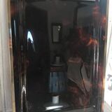 Lucite tray and vintage brass