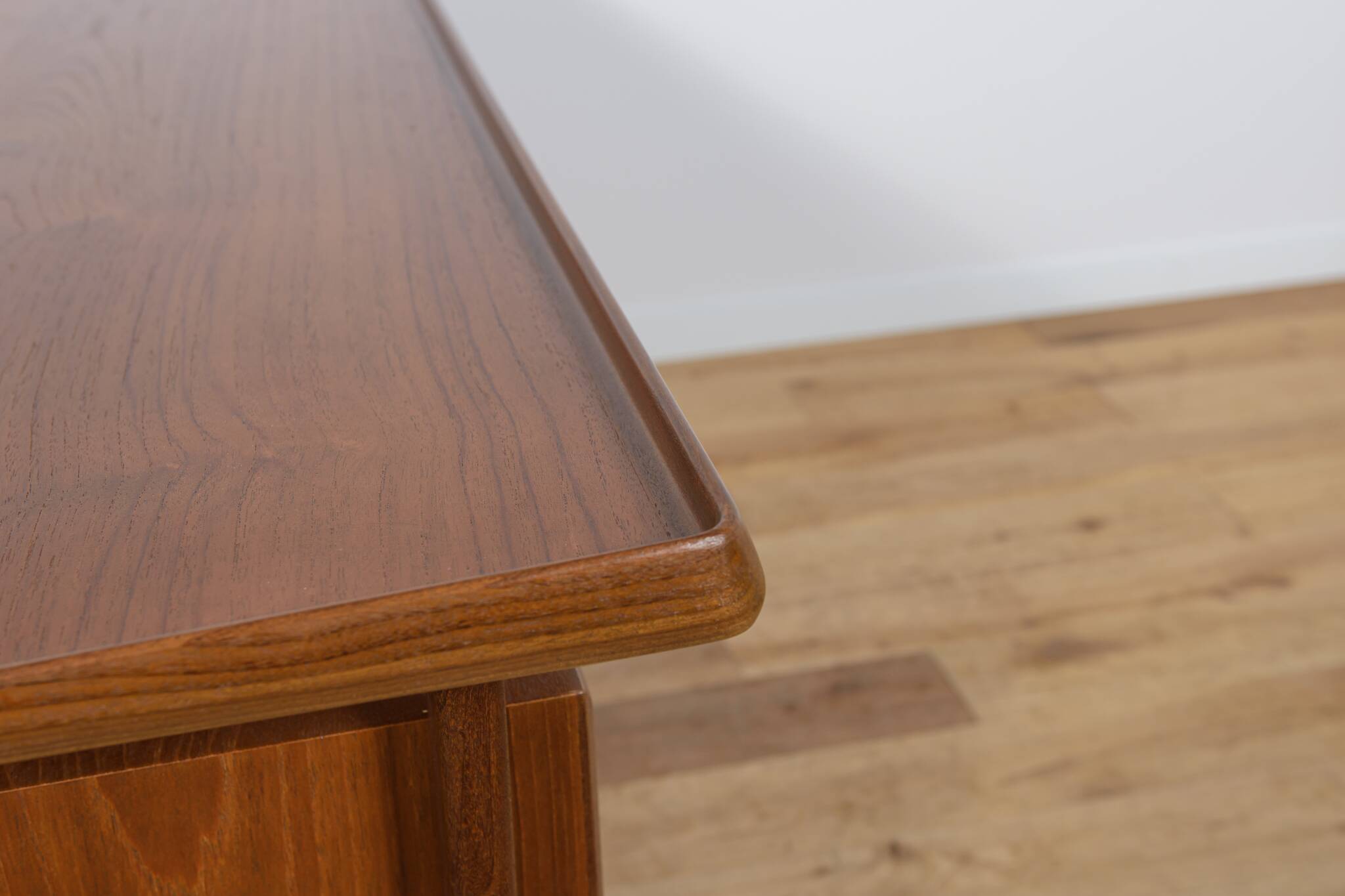 Mid-Century Freestanding Teak Desk by Peter Løvig Nielsen, 1960s