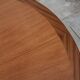1960s round diningtable in teak from Lübke