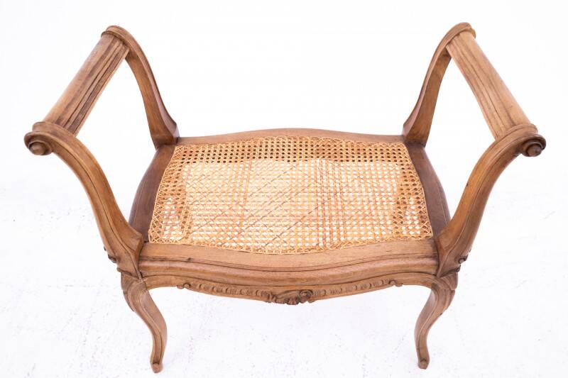 Bench-seat for hall, France, ca. 1920.