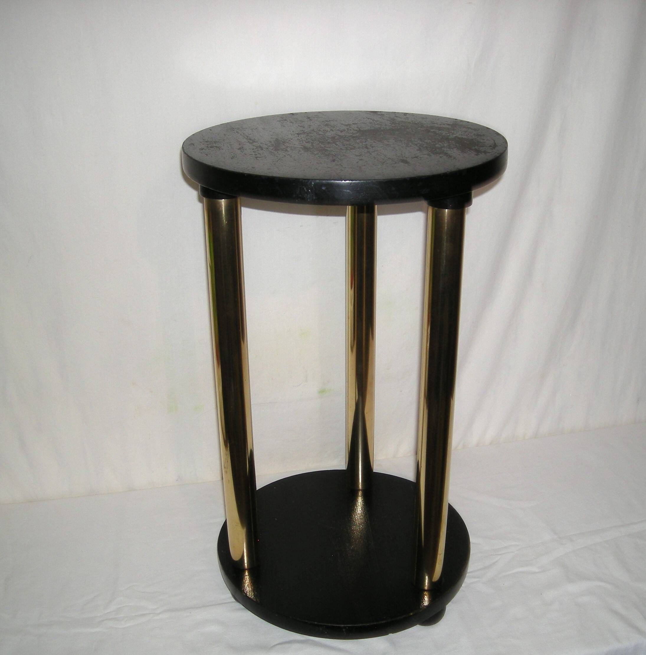 Round Art Deco Gueridon from the 1930s