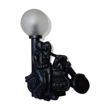 Bedside lamp motorcycle 80s