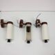 Set of 3 Midcentury Wall Lamps Napako, Designed by Josef Hurka, 1960s, CZS
