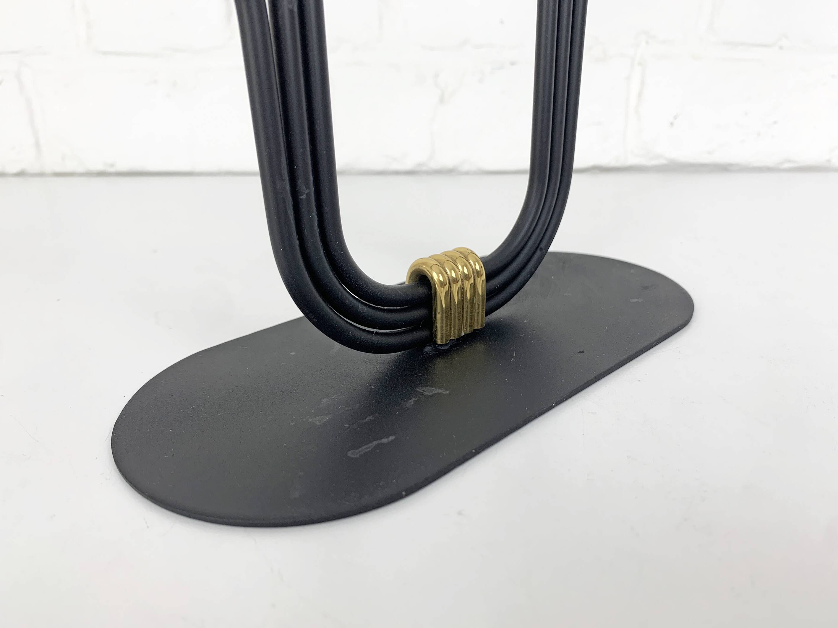 Mid-Century Scandinavian Candlestick, Gunnar Ander for Ystad Metall, Sweden