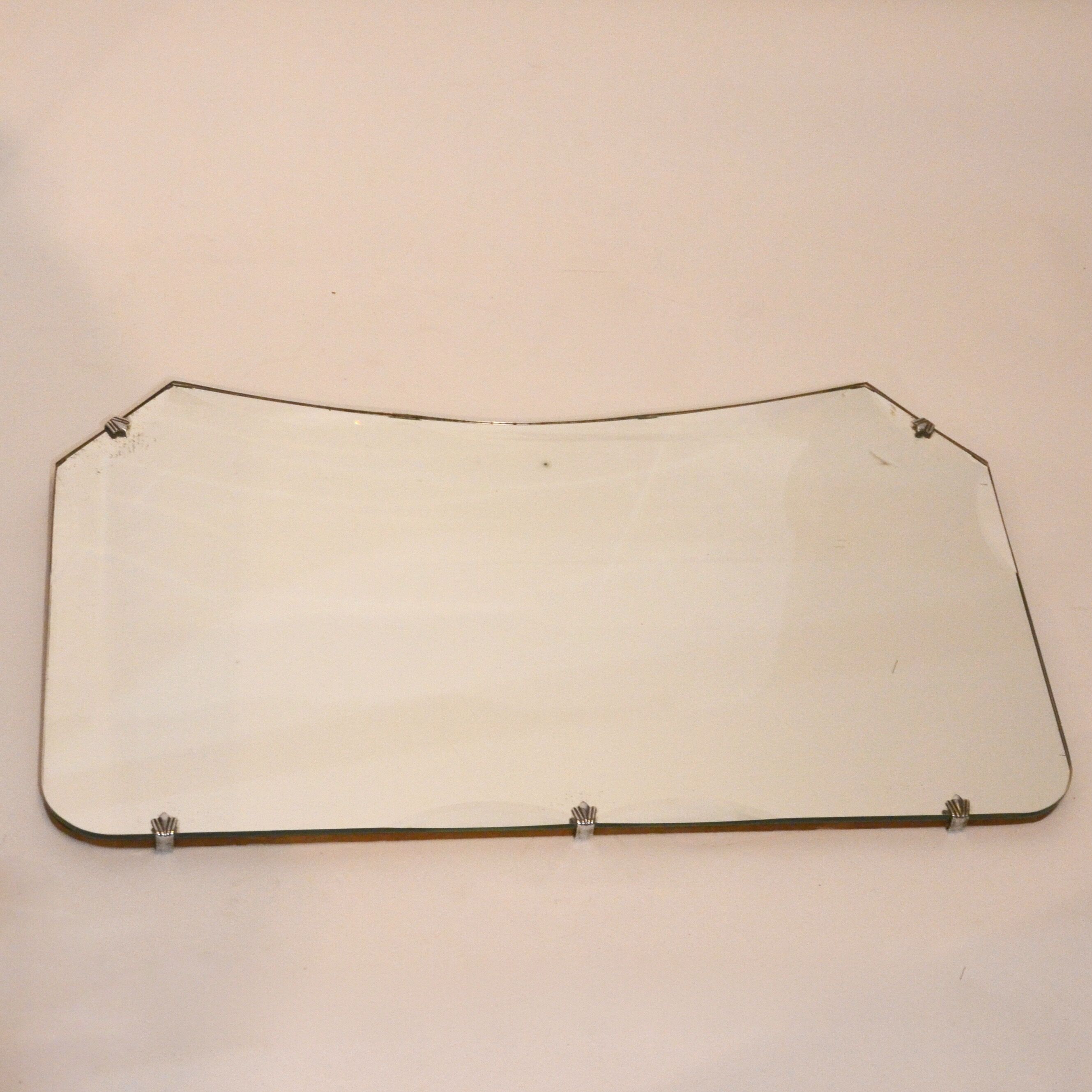 Beveled mirror 50s 66 x 38 cm